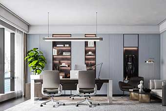 汕头轻奢风格-书房