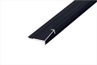 汕头航空纤维墙咔铝合金阳角线（哑黑氧化）