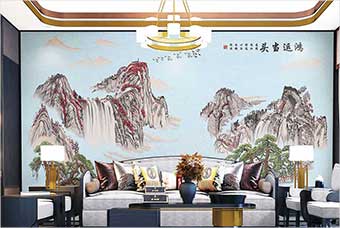 汕头森佰汇航空纤维墙咔（鸿运当头）